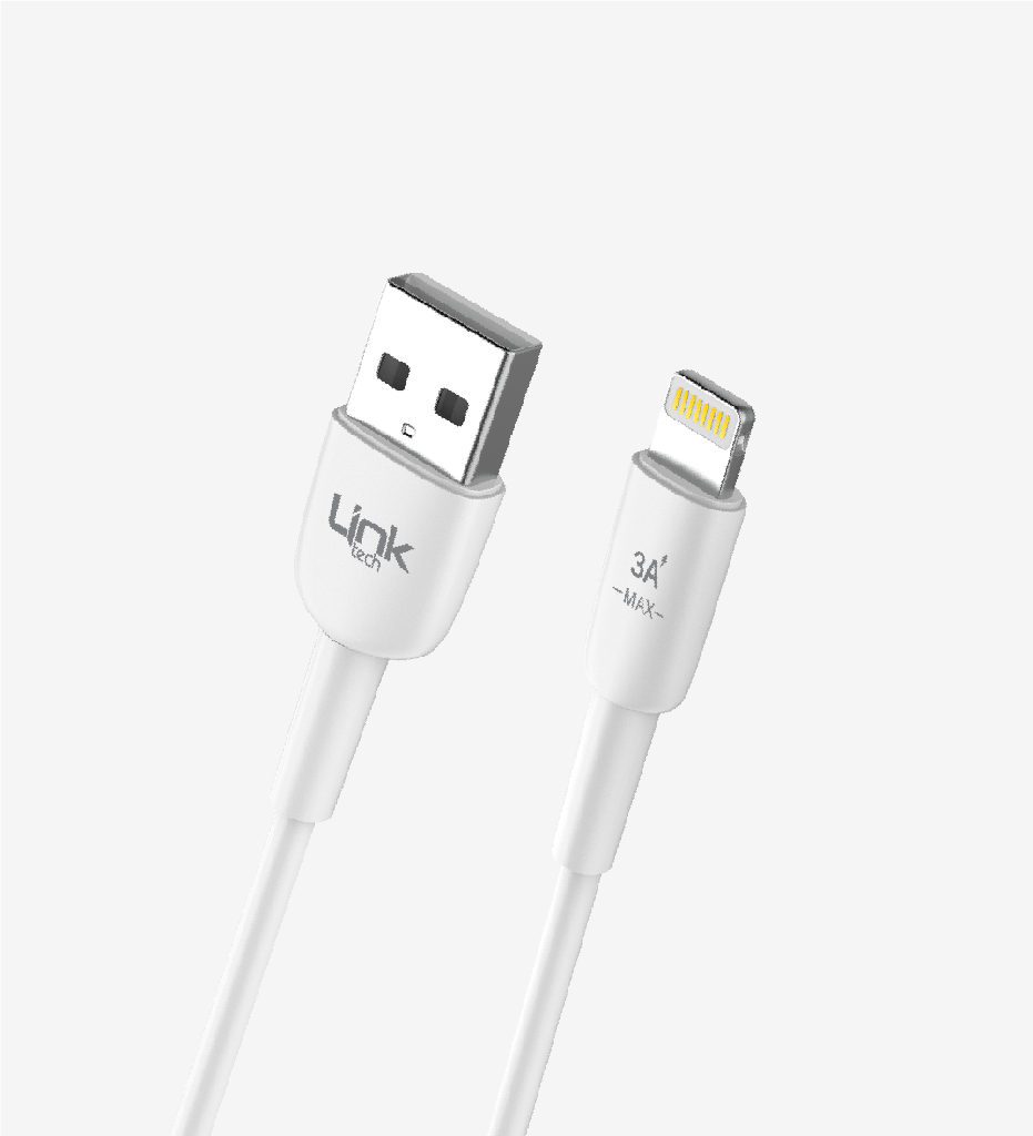 K601 Safe Fast 1m 3A Lightning USB Şarj Kablosu