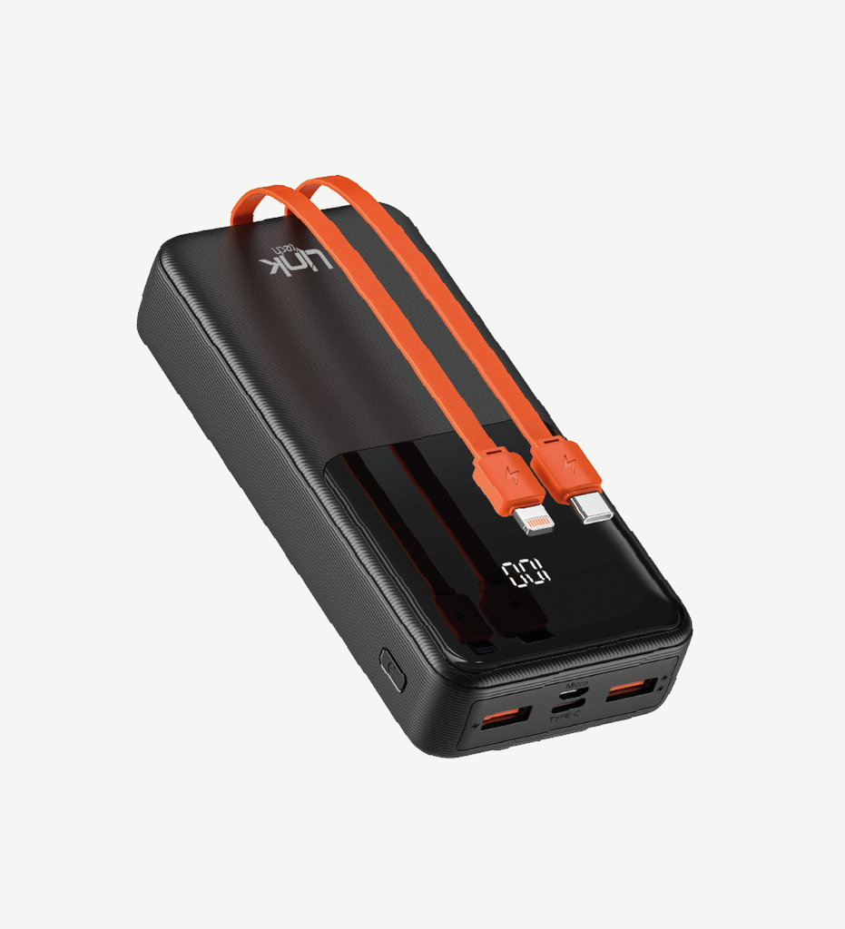 PC20 Safe Çoklu Kablolu 22.5W PD 20.000 mAh PowerBank