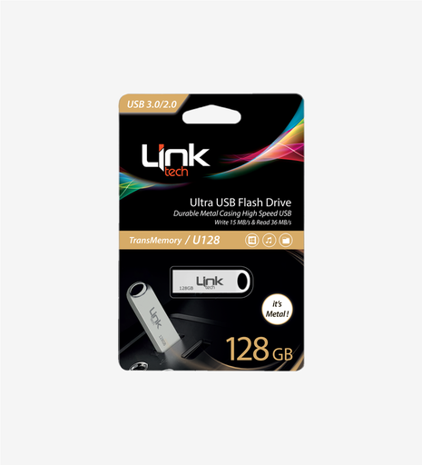 [LUF-U128] U128 Ultra Metal 36mb/s 128GB USB Flash Bellek