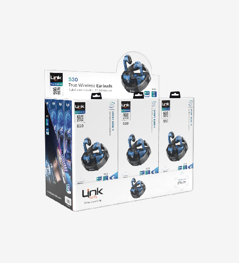 [LTW-S30/12PCS] S30 Kulak İçi Oyuncu Bluetooth Kulaklık 12'li Paket