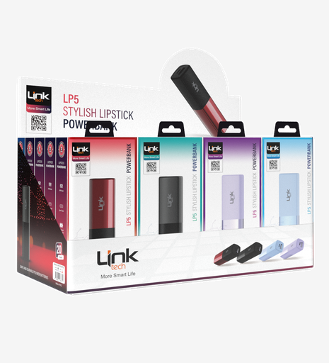 [LPB-LP5/20PCS] LP5 Strong 5.000 mAh Ruj Powerbank 20'li Paket