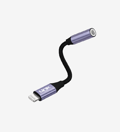 [LAC-A199/40PCS] A199 Lightning → 3.5mm AUX Jakı Adaptörü 40'lı Paket